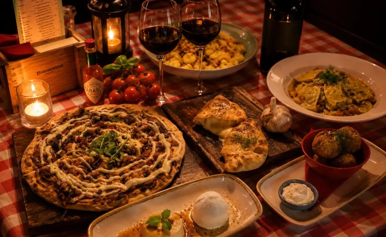 Shared starter for Wednesday couples deal at Elios Osteria